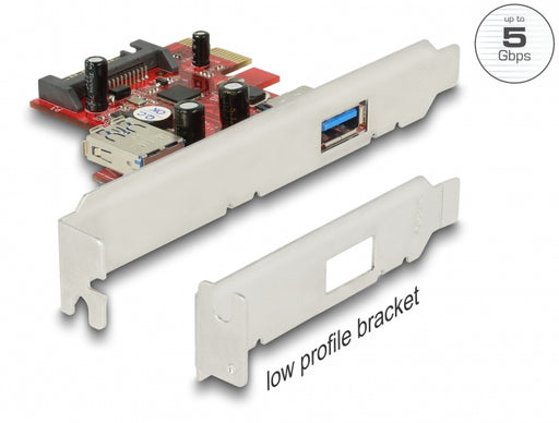 Delock 89273 Pci Express X1 Karte Zu 1 X Extern + 1 X Intern Superspeed Usb