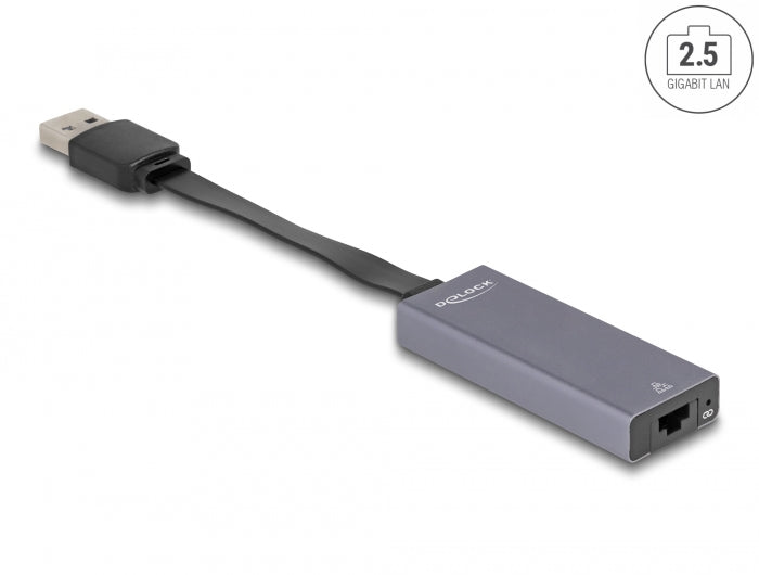 Delock 66247 Usb Type-A Adapter To 2.5 Gigabit Lan Slim