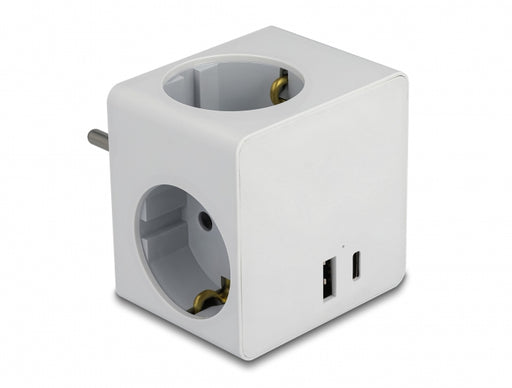 Delock 11501 Multi Socket Cube 3-Way With Childproof Lock