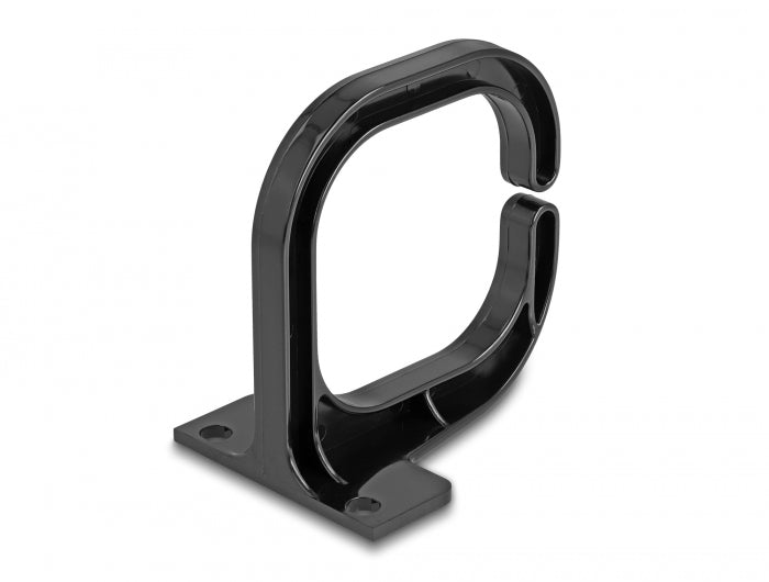 Delock 66979 Cable Bracket 83 X 60 Mm With Mounting Plate Black