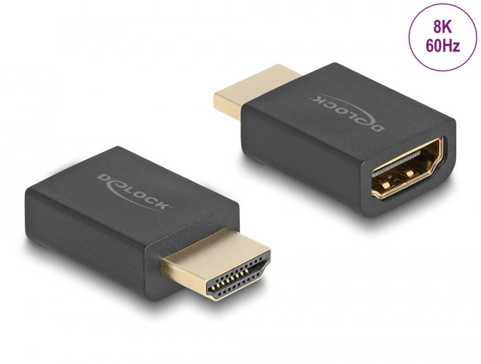 Delock 66460 High Speed Hdmi With Ethernet Adapter Male To Female