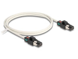 Delock 80169 Network Cable Rj45 Plug To Plug Cat.6A S/Ftp