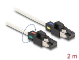 Delock 80170 Network Cable Rj45 Plug To Plug Cat.6A S/Ftp