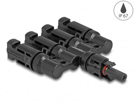 Delock 60027 Dl4 Solar Connectors 1 X Female To 4 X Male