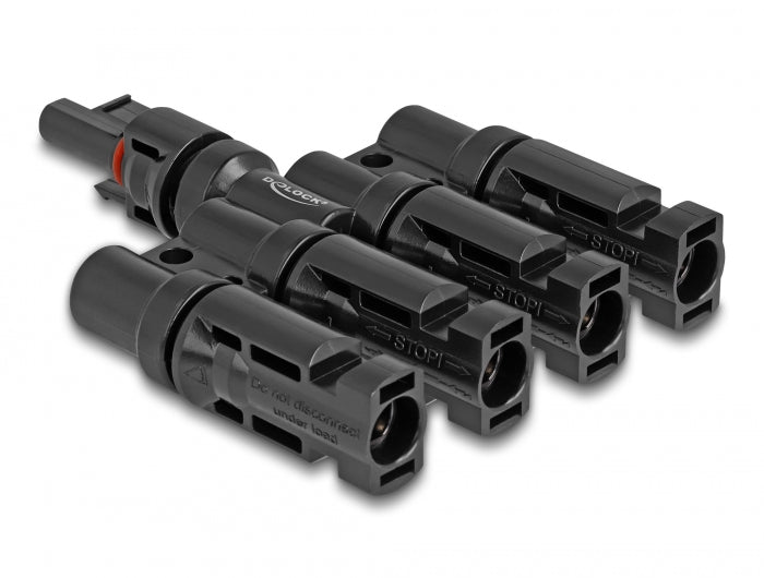 Delock 60027 Dl4 Solar Connectors 1 X Female To 4 X Male