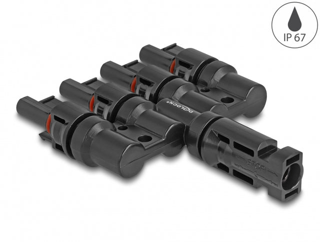 Delock 60026 Dl4 Solar Connectors 1 X Male To 4 X Female