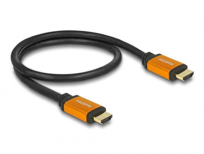 Delock 85726 High Speed Hdmi Cable 48 Gbps 8K 60 Hz 0.5 M