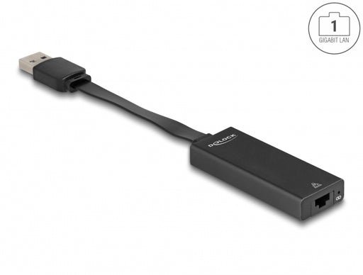 Delock 66245 Usb Type-A Adapter To Gigabit Lan Slim