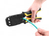 Delock 90523 Universal Crimping Tool With Wire Stripper