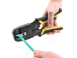 Delock 90523 Universal Crimping Tool With Wire Stripper