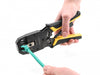 Delock 90523 Universal Crimping Tool With Wire Stripper