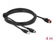 Delock 85943 Poweredusb Cable Male 24 V To Usb Type-A Male