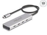 Delock 64231 Usb 10 Gbps Usb Type-C™ Hub With 4 X Usb Type-C™ Female