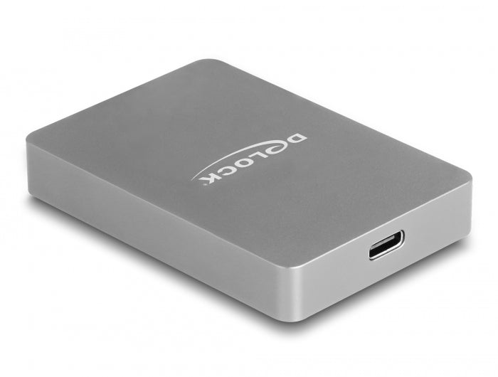 Delock 91008 Usb Type-C™ Card Reader In Aluminium Enclosure