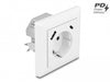 Delock 11499 Wall Socket With Two Usb Charging Ports