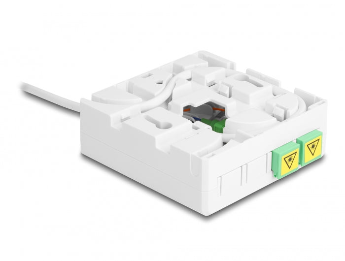 Delock 85932 Optical Fiber Connection Box 2 X Sc/Apc Simplex W/ Drop Cable Set