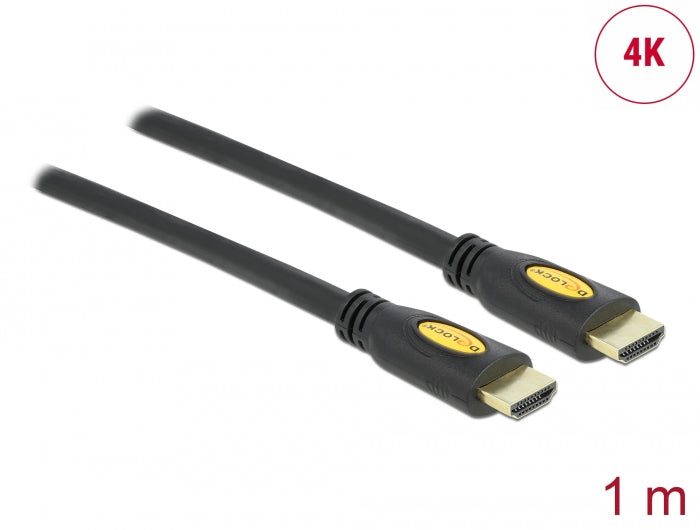 Delock 82584 Cable High Speed Hdmi With Ethernet - Hdmi-A Male > Hdmi-A Male