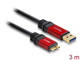 Delock 82762 Cable Usb 3.0 Type-A Male > Usb 3.0 Type Micro-B Male 3 M Premium