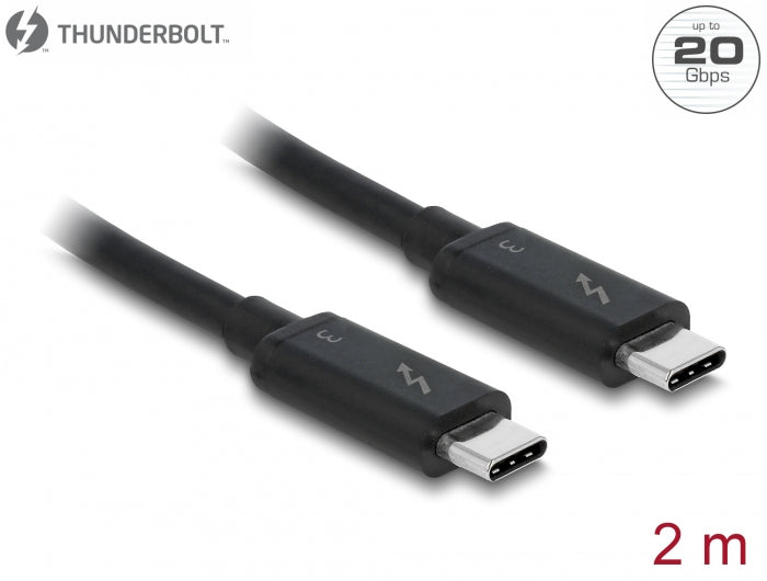 Delock 84847 Thunderbolt™ 3 (20 Gb/S) Usb-C™ Cable Male