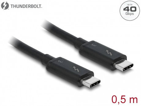 Delock 84844 Thunderbolt™ 3 (40 Gb/S) Usb-C™ Cable Male