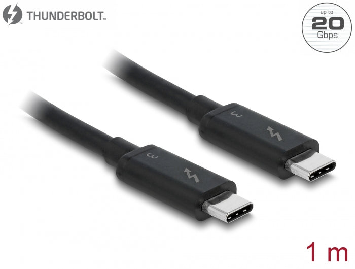 Delock 84845 Thunderbolt™ 3 (20 Gb/S) Usb-C™ Cable Male