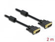 Delock 83111 Cable Dvi 24+5 Male > Dvi 24+5 Male 2 M Black