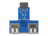 Delock 41824 Usb Pin Header Female > 2 X Usb 2.0 Female - Up