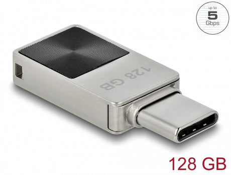 Delock 54085 Mini Usb 5 Gbps Usb-C™ Memory Stick 128 Gb - Metal Housing