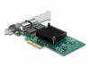 Delock 89021 Pci Express X4 Card 2 X Rj45 Gigabit Lan I82576