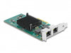 Delock 89021 Pci Express X4 Card 2 X Rj45 Gigabit Lan I82576