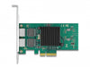 Delock 89021 Pci Express X4 Card 2 X Rj45 Gigabit Lan I82576