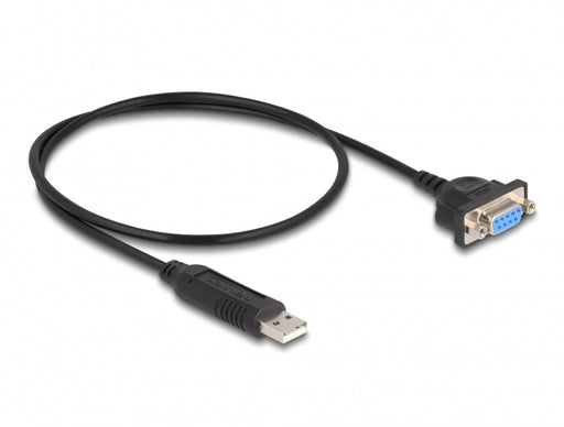 Delock 66453 Usb 2.0 To Serial Rs-232 Adapter D-Sub 9 Female