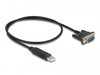 Delock 66461 Usb 2.0 To Serial Rs-232 Adapter D-Sub 9 Male