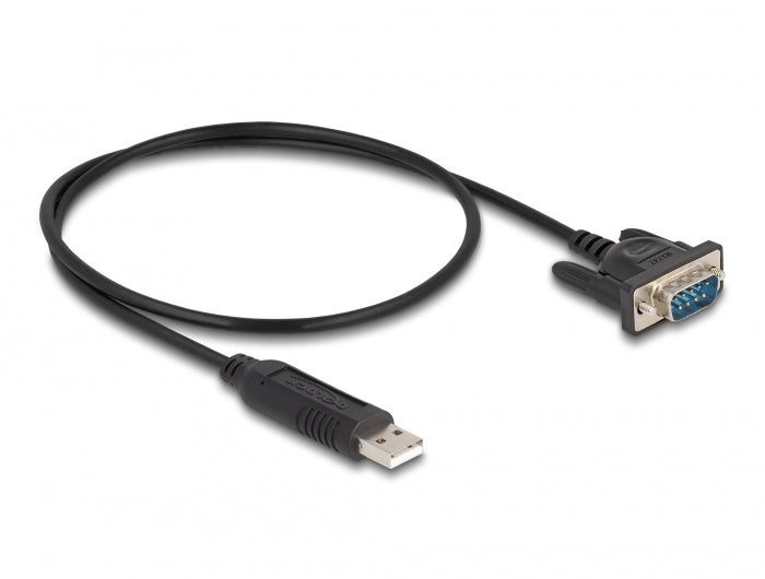 Delock 66461 Usb 2.0 To Serial Rs-232 Adapter D-Sub 9 Male