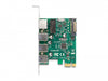 Delock 90105 Pci Express Card To 3 X Usb 5 Gbps Type-A Female + Gigabit Lan