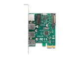 Delock 90105 Pci Express Card To 3 X Usb 5 Gbps Type-A Female + Gigabit Lan