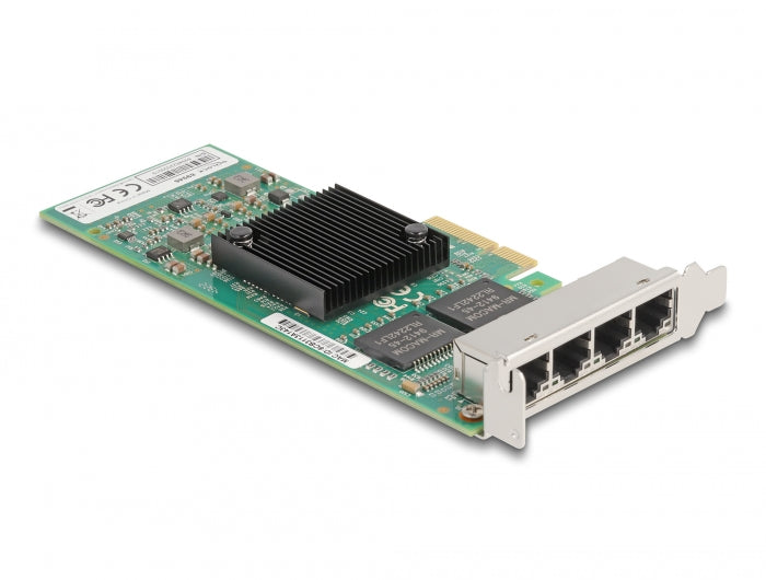 Delock 89946 Pci Express X4 Card 4 X Rj45 Gigabit Lan I350