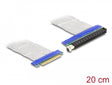 Delock 88046 Riser Card Pci Express X8 Male To X16 Slot With Cable 20 Cm