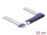 Delock 88047 Riser Card Pci Express X1 Male To X16 Slot With Cable 20 Cm