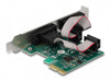 Delock 90046 Pci Express X1 Card To 2 X Serial Rs-232