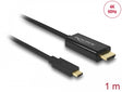 Delock 85290 Cable Usb Type-C™ Male > Hdmi Male 4K 60 Hz 1 M Black