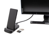 Delock 88018 Smartphone Docking Station 4K With Integrated Holder