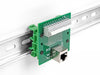 Delock 67013 Rj50 Female To Terminal Block With Push-Button For Din Rail Angled