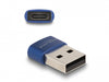 Delock 60051 Usb 2.0 Adapter Usb Type-A Male To Usb Type-C™ Female Blue