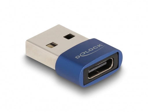 Delock 60051 Usb 2.0 Adapter Usb Type-A Male To Usb Type-C™ Female Blue