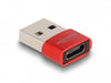 Delock 60050 Usb 2.0 Adapter Usb Type-A Male To Usb Type-C™ Female Red