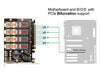 Delock 89017 Pci Express X16 Card To 4 X Internal Nvme M.2 Key M - Bifurcation