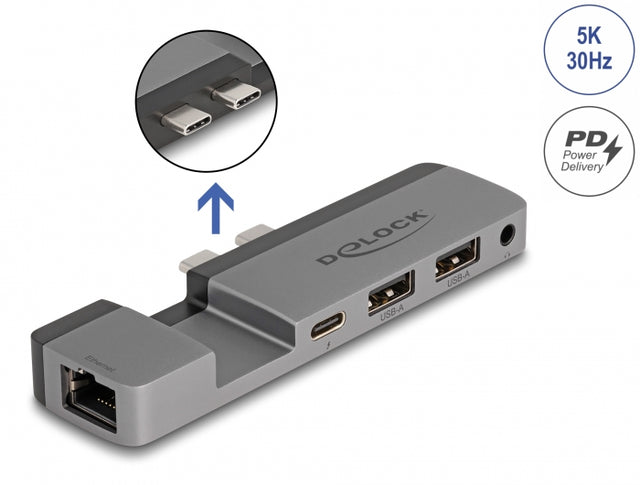 Delock 87757 Docking Station For Macbook Pro / Macbook Air Thunderbolt™ 4