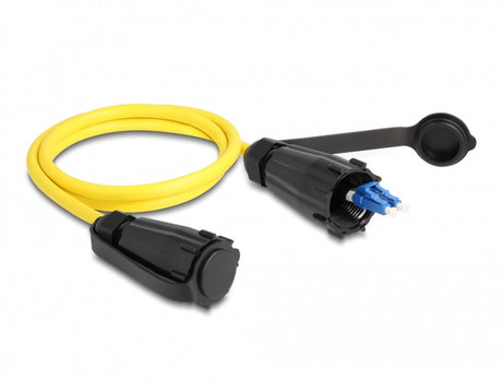 Delock 87887 Optical Fiber Cable Lc Duplex To Lc Duplex With Protective Cap