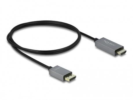 Delock 85928 Active Displayport 1.4 To Hdmi Cable 4K 60 Hz (Hdr) 1 M